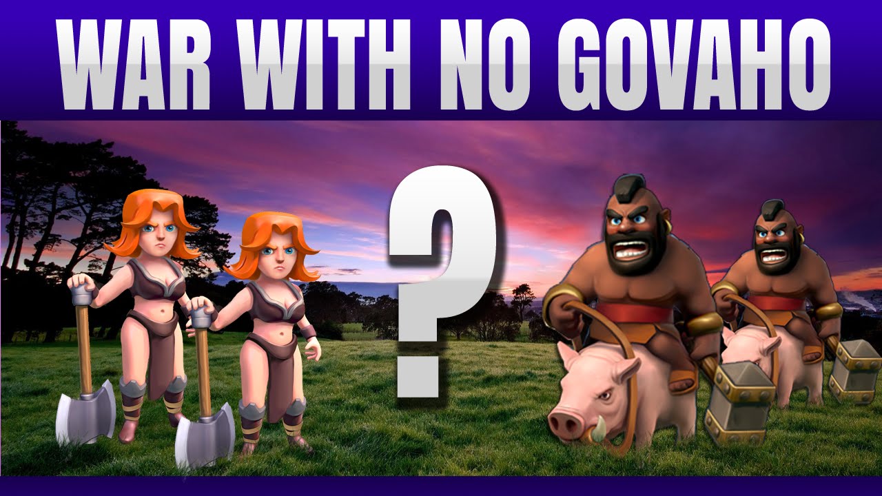 WAR WITHOUT MASS VALKS AND GOVAHO? YES IT STILL EXISTS!