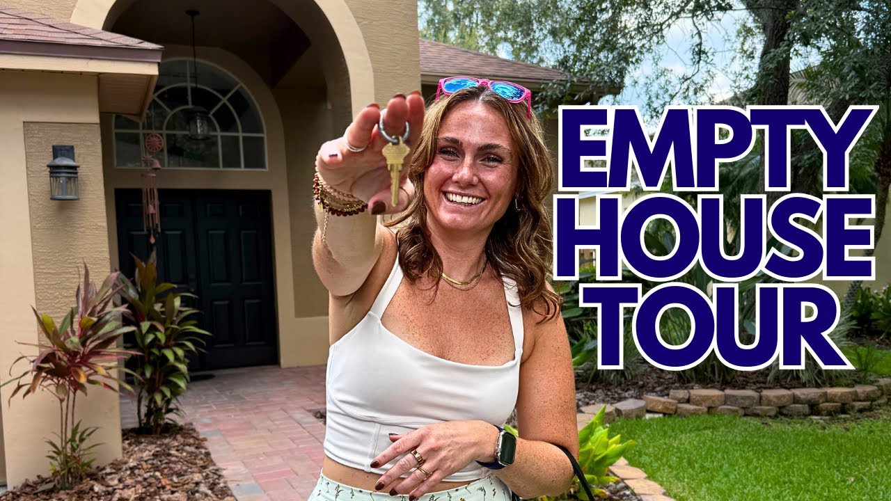 Buying Our ☀️ FLORIDA Home // Empty 🏠 House Tour