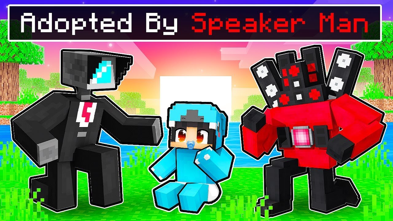 Adopted by SPEAKERMAN in Minecraft!