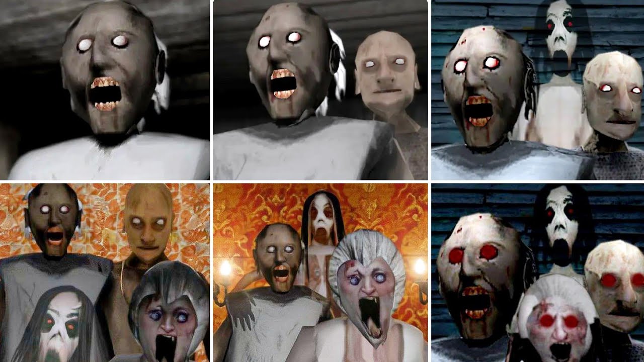 Granny 1 2 3 4 5 6 Full Gameplay | Granny All Games