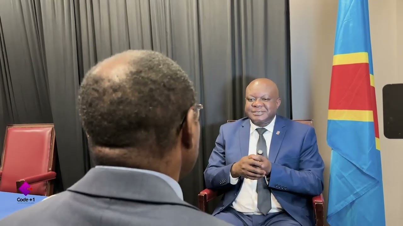 CODE + 1: LE MINISTRE CRISPIN MBADU PHANZU ECHANGE AVEC LA DIASPORA CONGOLAISE DE WASHINGTON