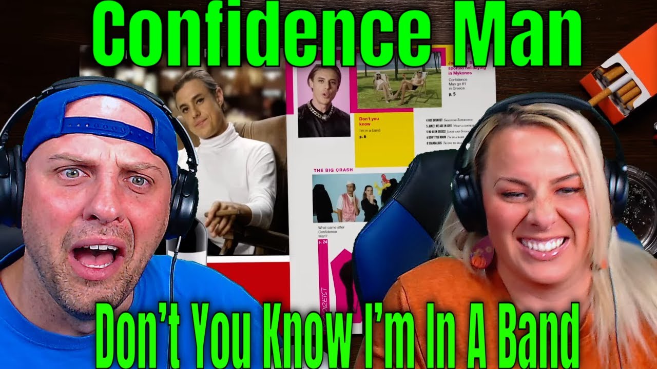 Reaction To Confidence Man - Don&rsquo;t You Know I&rsquo;m In A Band | THE WOLF HUNTERZ REACTIONS