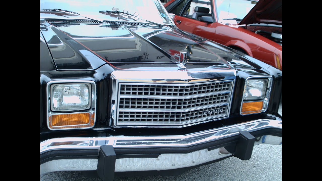 1978 Ford Granada 4 Door Sedan Blk