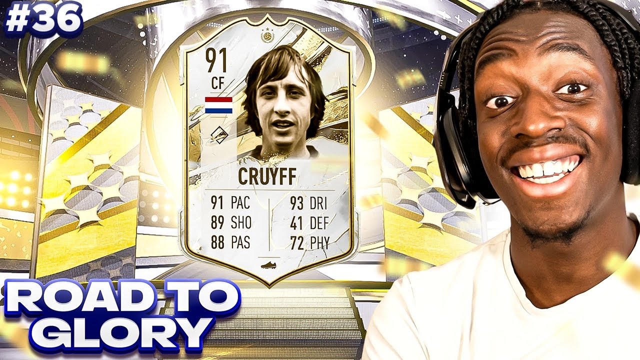 CRUYFF!! OPENING PRIME ICON PACK😳🥶 (FIFA 23 RTG #36)