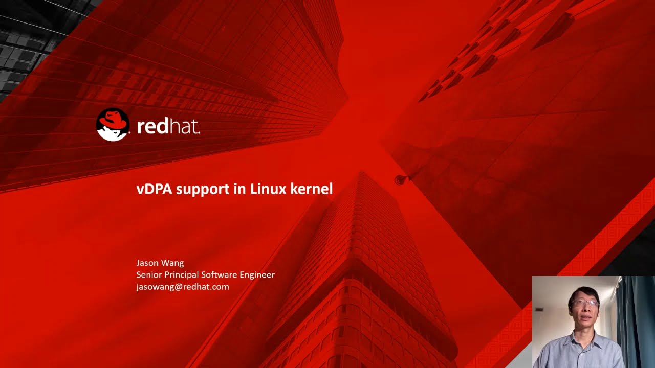 [2020] vDPA Support in Linux Kernel by Jason Wang
