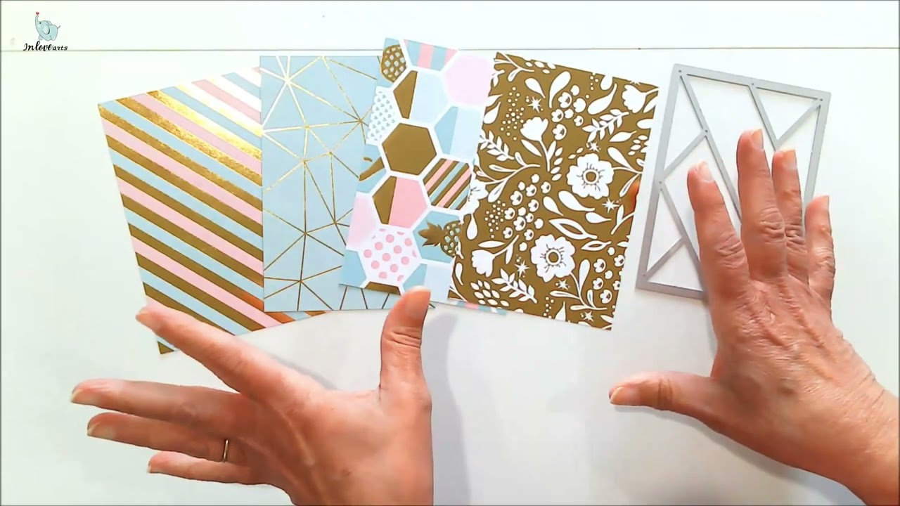 DIY Cutting Dies Tutorial ✂️ | Inlovearts Card Making with Janie The Craft Princess