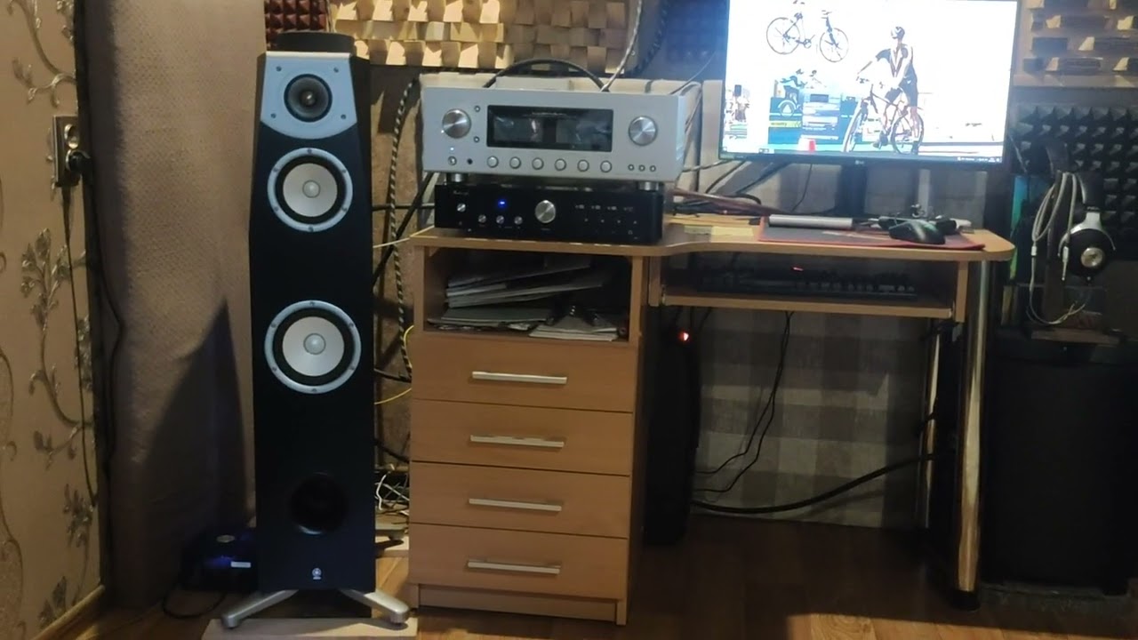 Пример звучания Yamaha Soavo3 после апгрейда