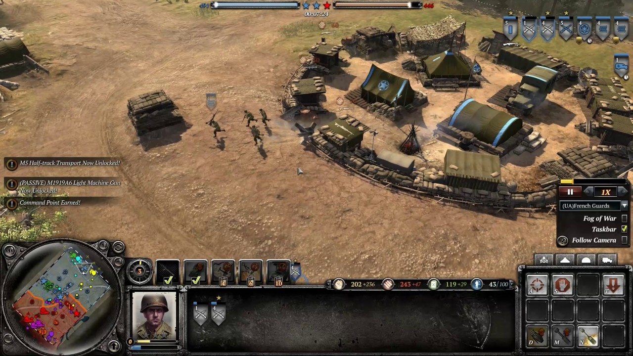 COH 2 Season 6 #1 Allies vs Wehr Heavy Armor