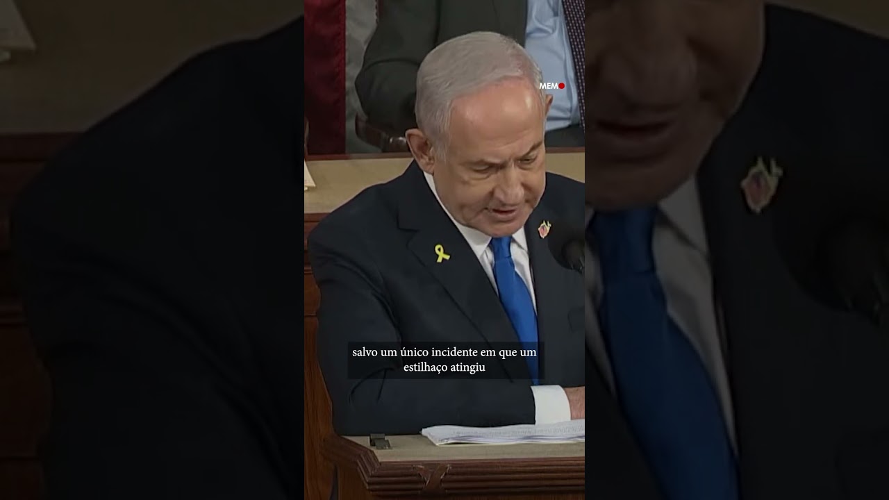 &lsquo;Israel n&atilde;o matou civis&rsquo;, alega Netanyahu sobre mortes em Gaza