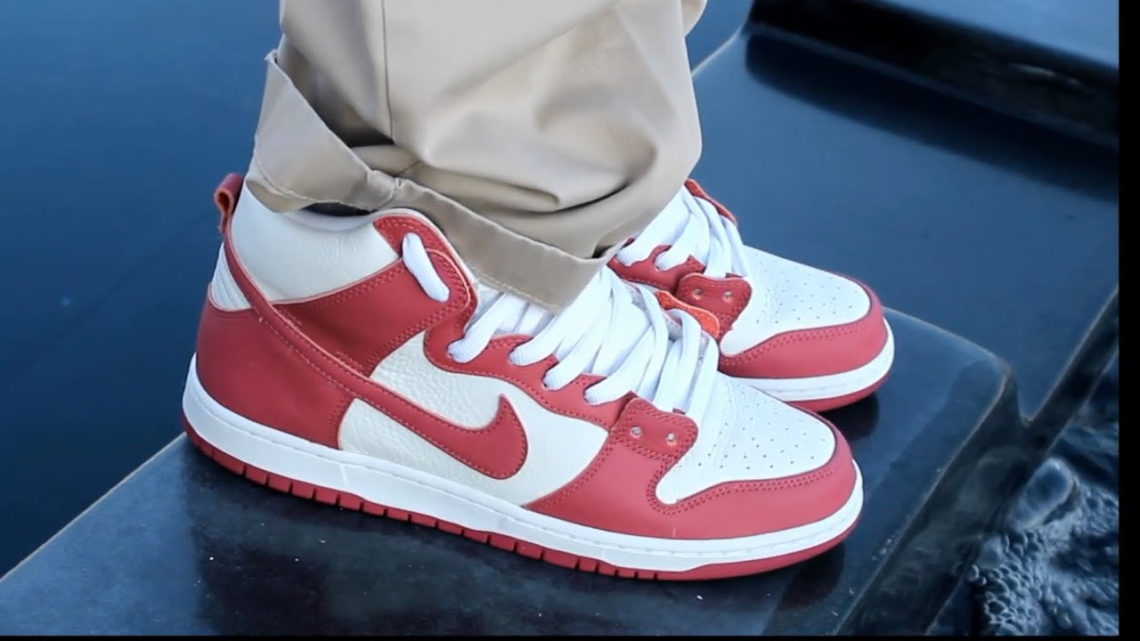 Nike SB Dunk High Pro ISO Sweet Beet Review and on feet #nikesbdunk #nikesb #dunks #dunksb