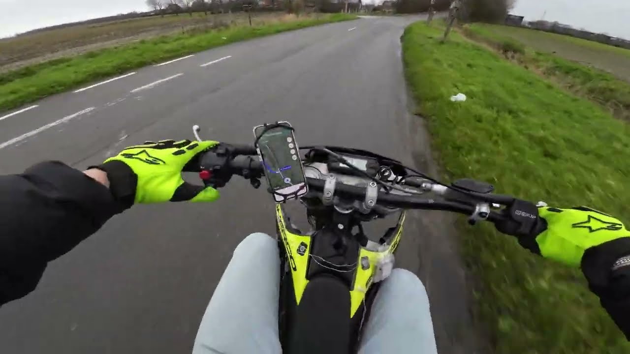 Sherco sm rs 50 cc pov ride