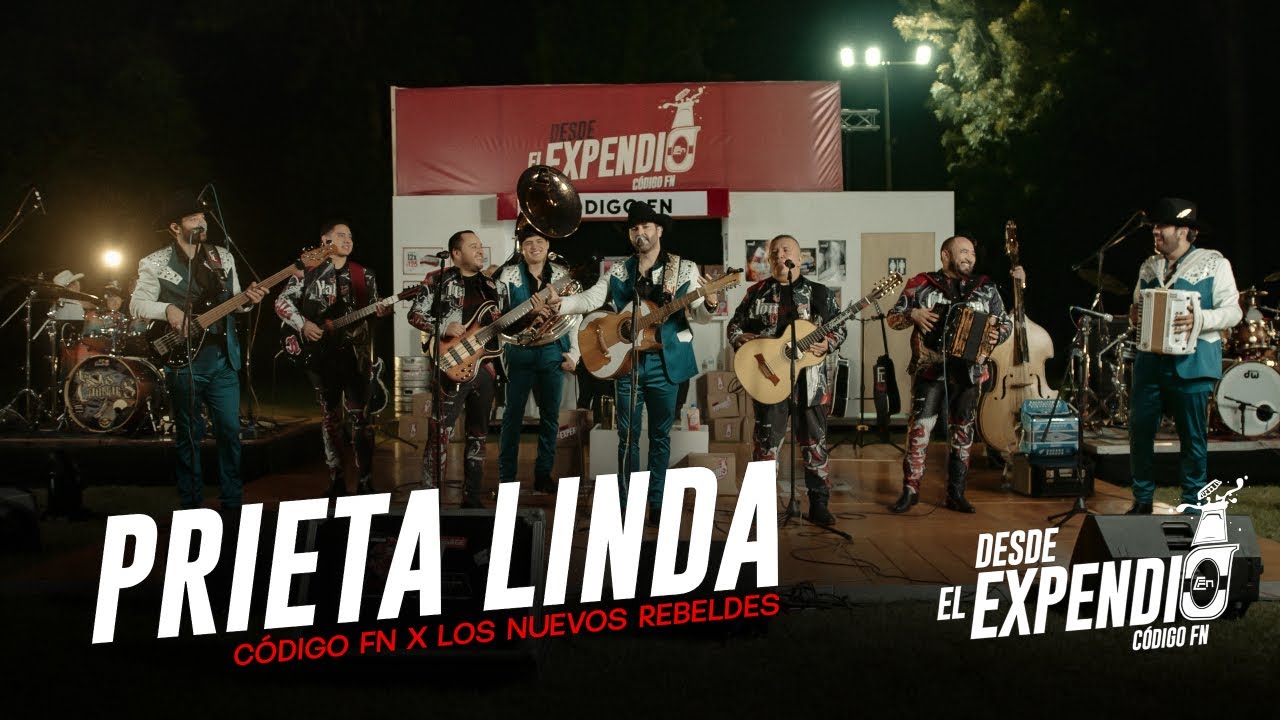 Prieta Linda “En Vivo” - Código FN, Los Nuevos Rebeldes  (Video Oficial) 