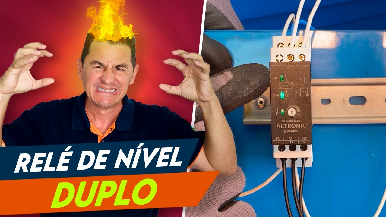 🤯Um RELÉ de NÍVEL que Já QUEBROU CABEÇA de MUITOS ELETRICISTA