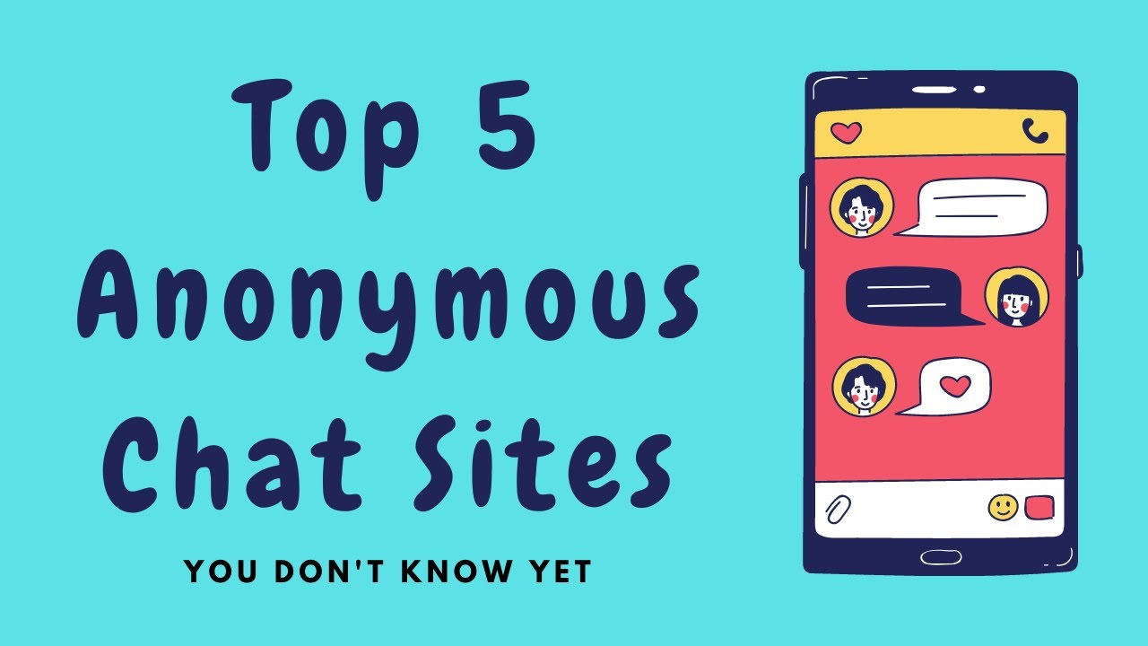 Top 5 Anonymous Chat Sites You Don't Know Yet (Like Omegle) To Chat With Stranger