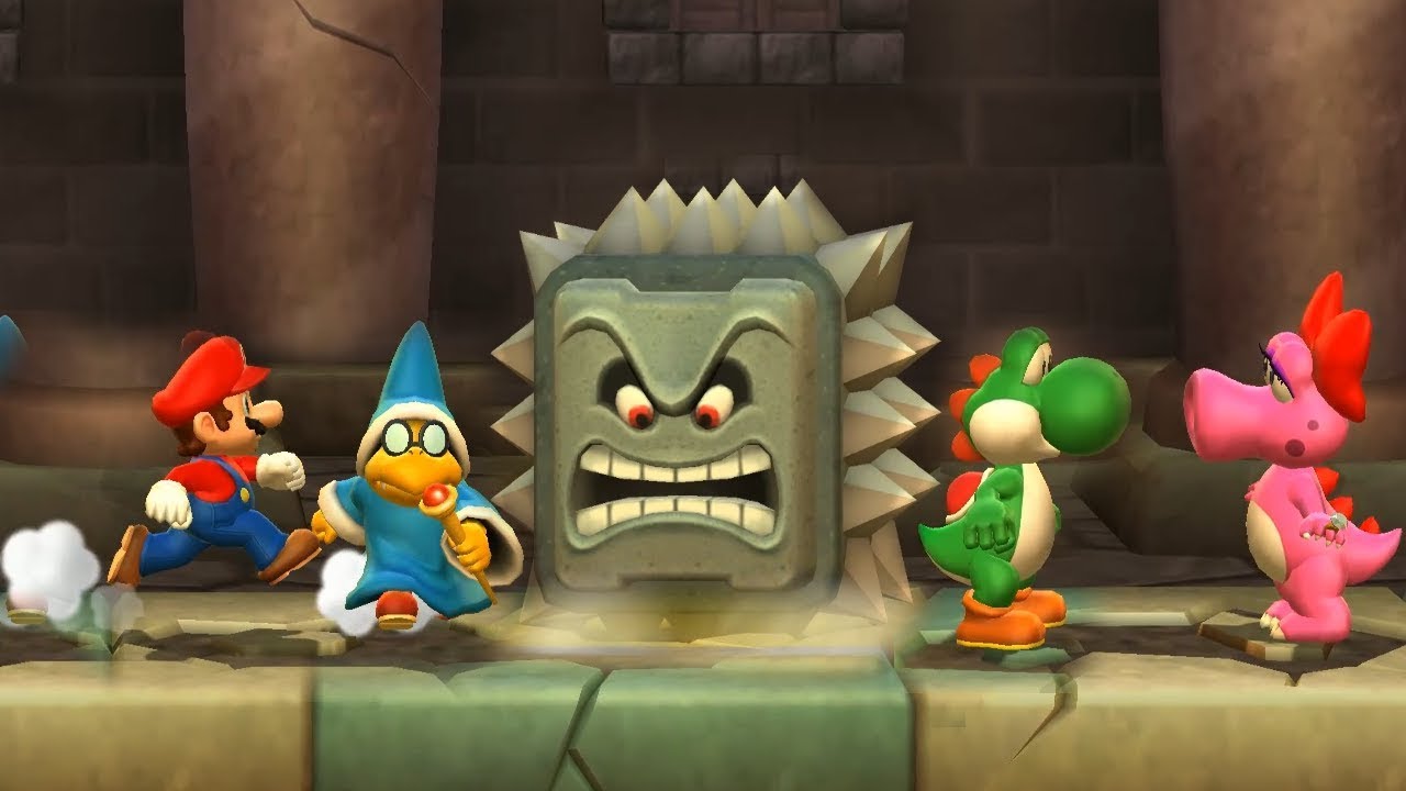 Mario Party 9 Step It Up - Kamek vs Yoshi vs Birdo vs Mario Master Difficulty| Cartoons Mee