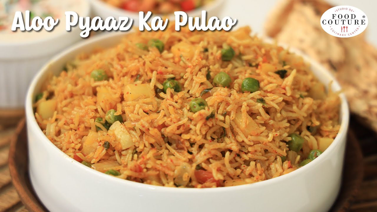Aloo Pyaaz Ka Pulao | Easy to Make Any time Pulao Recipe | Chetna Patel Recipes