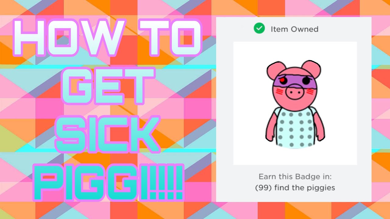 Roblox Find the Piggies How To Find Sick Piggi Tutorial!