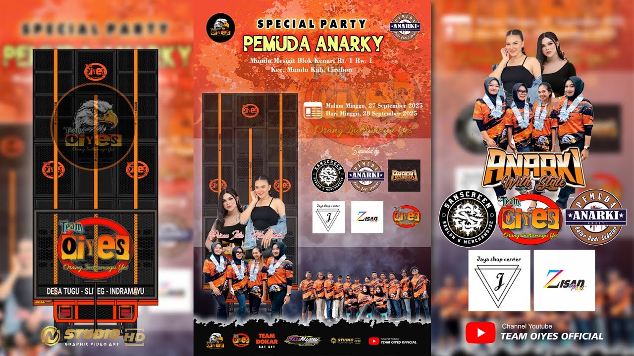 LIVE MUSIC TEAM OIYES || SPECIAL PARTY PEMUDA ANARKY || DESA MUNDU MESIGIT 27 SEPTEMBER 2025 PAGI