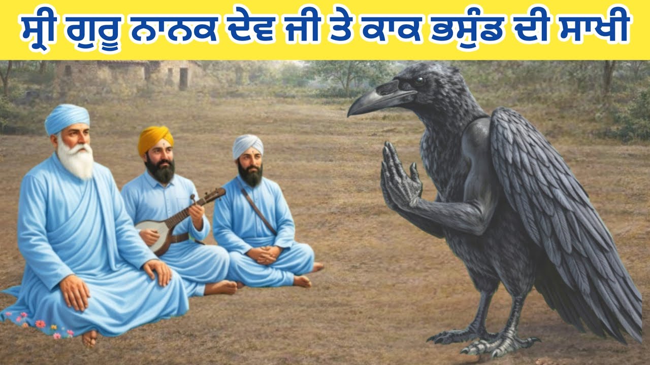 ਸ੍ਰੀ ਗੁਰੂ ਨਾਨਕ ਦੇਵ ਜੀ ਤੇ ਕਾਕ ਭਸੁੰਡ ਸਾਖੀ||Katha Guru Nanak Dev Ji||Deep Gurbani.