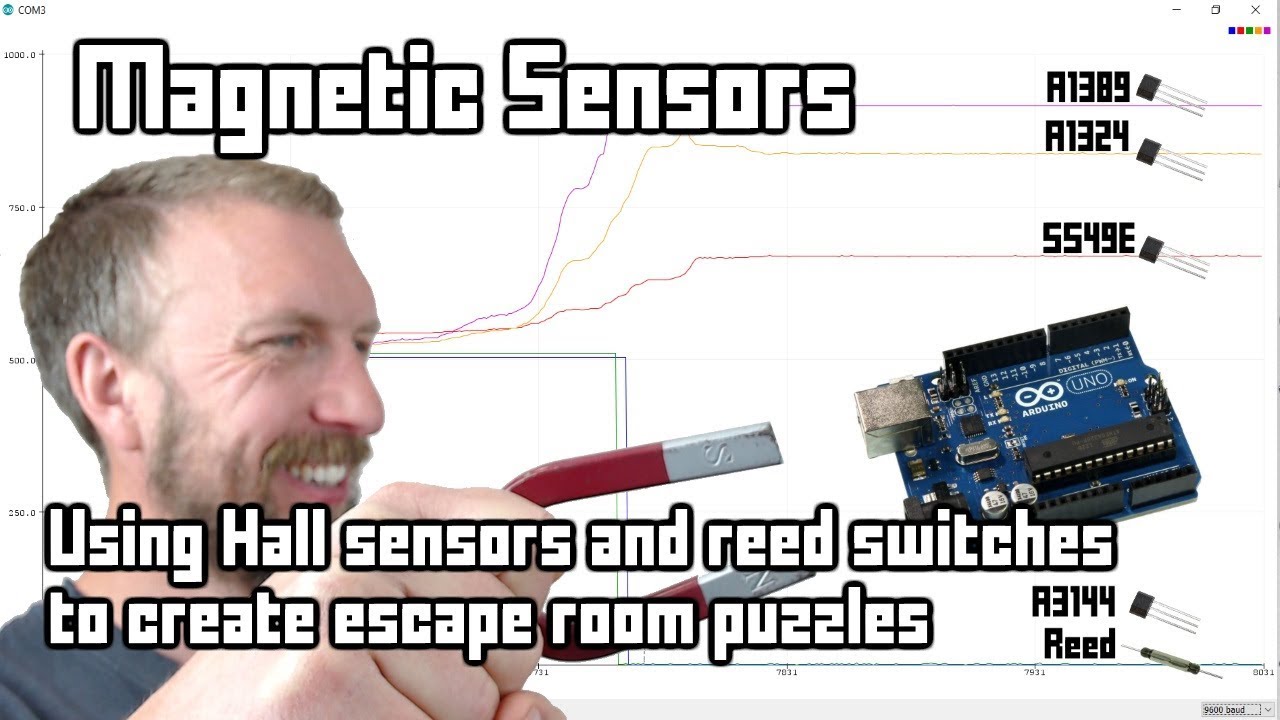 Magnetically-Activated Escape Room Prop Tutorial