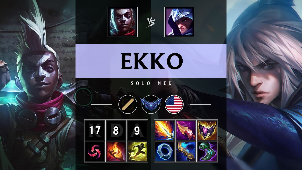 Ekko Mid vs Talon - NA Diamond Patch 25.20