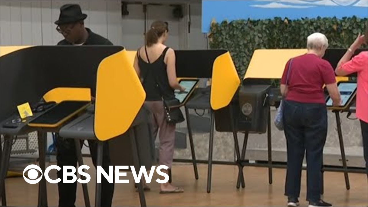 Voters go to the polls in seven states Tuesday