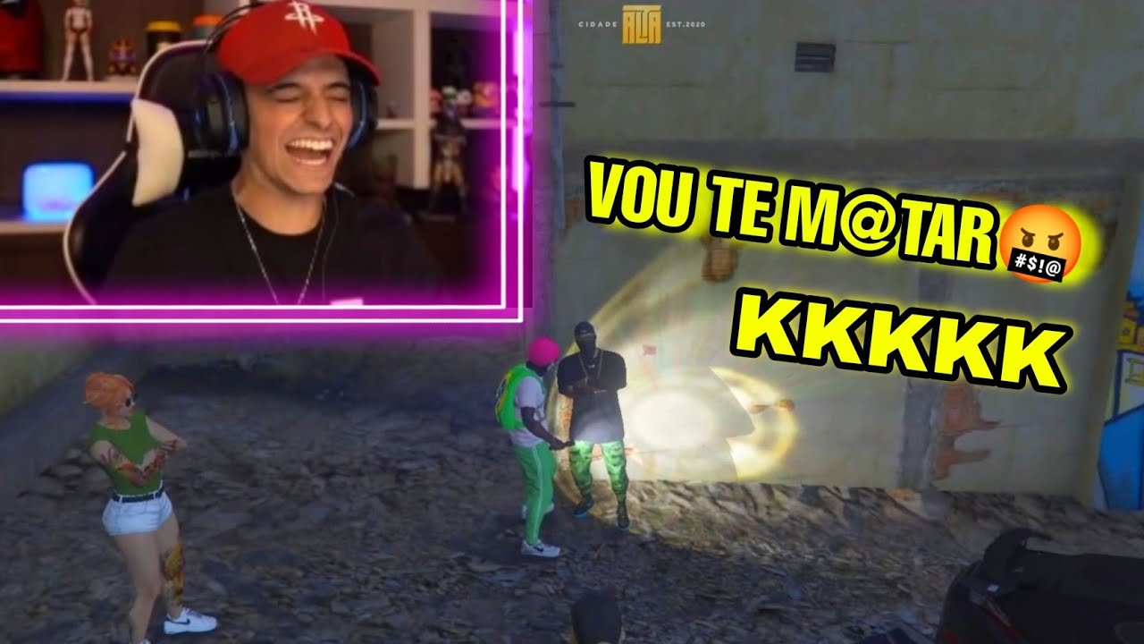 GAGO Xingando o Coringa  KKKKKKKKKKKKKKKKKKKK