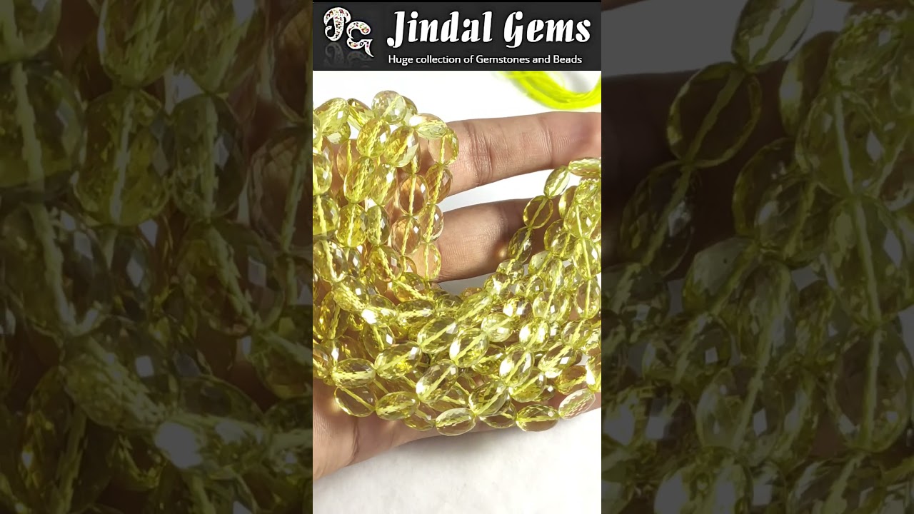 Lemon Quartz Beads 