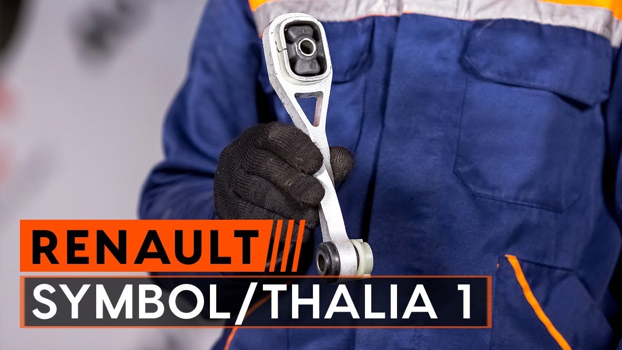 Como substituir apoios de motor no&nbsp;RENAULT SYMBOL/THALIA 1 [TUTORIAL AUTODOC]