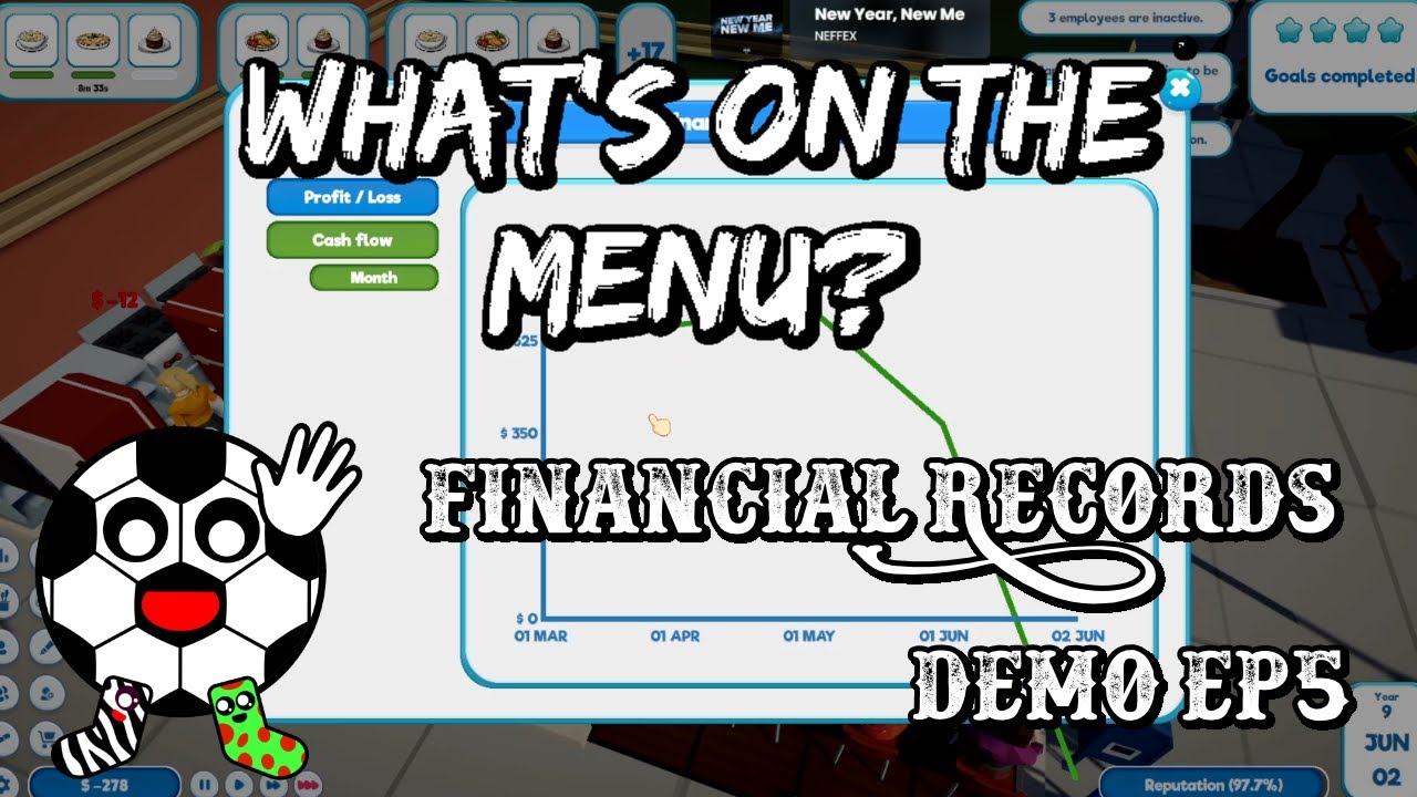 Reaching New Financial Records! What's on The Menu Demo EP5