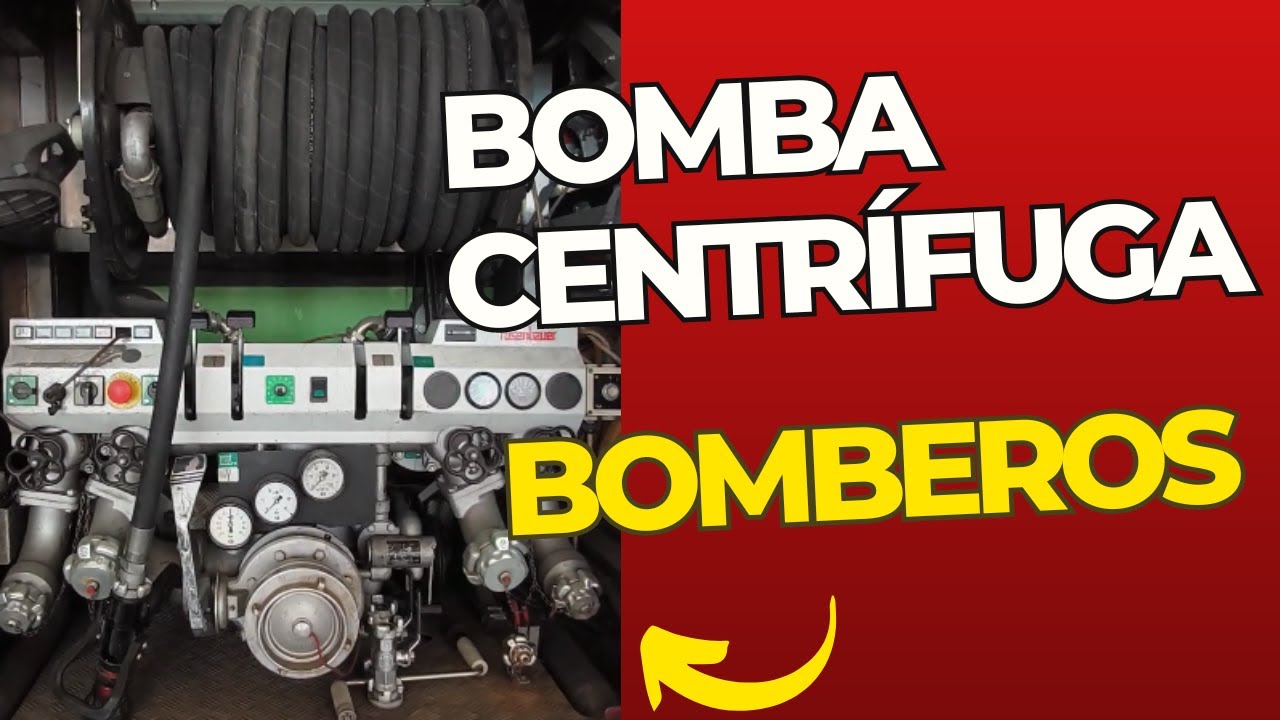 🚒BOMBA CENTRÍFUGA DE BOMBEROS🚒 Partes y código de colores