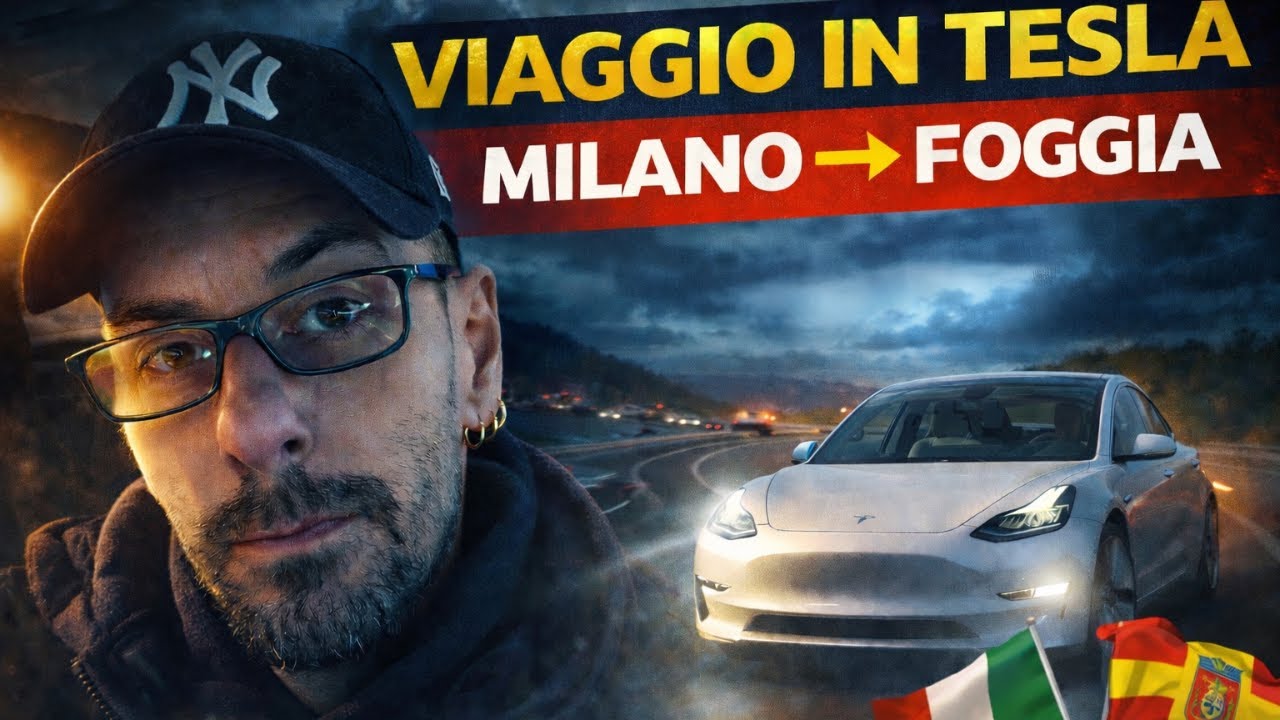 Difficoltà e consumi reali con Tesla Model 3 AWD -Tutta Italia in due giorni con un'auto elettrica