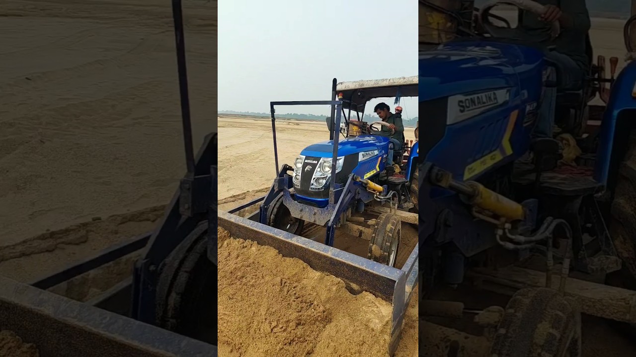 sonalika tiger 55 new model #shorts #automobile #trending #agriculture #viral #farming 🥰