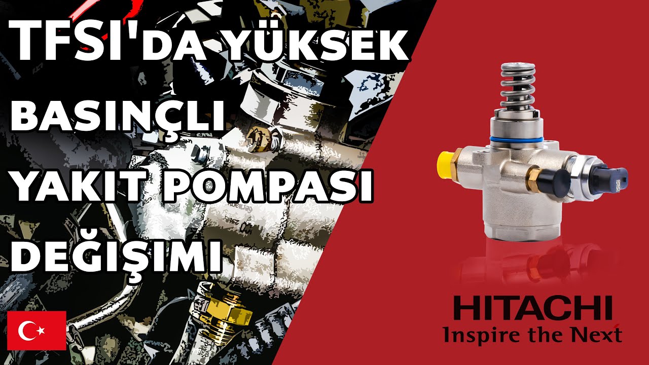 TFSI'da yüksek basınçlı yakıt pompası değişimi | Astemo Aftermarket Germany