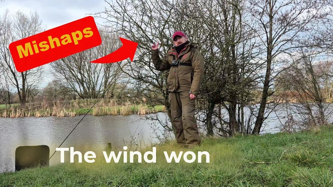 Mishaps! The wind won