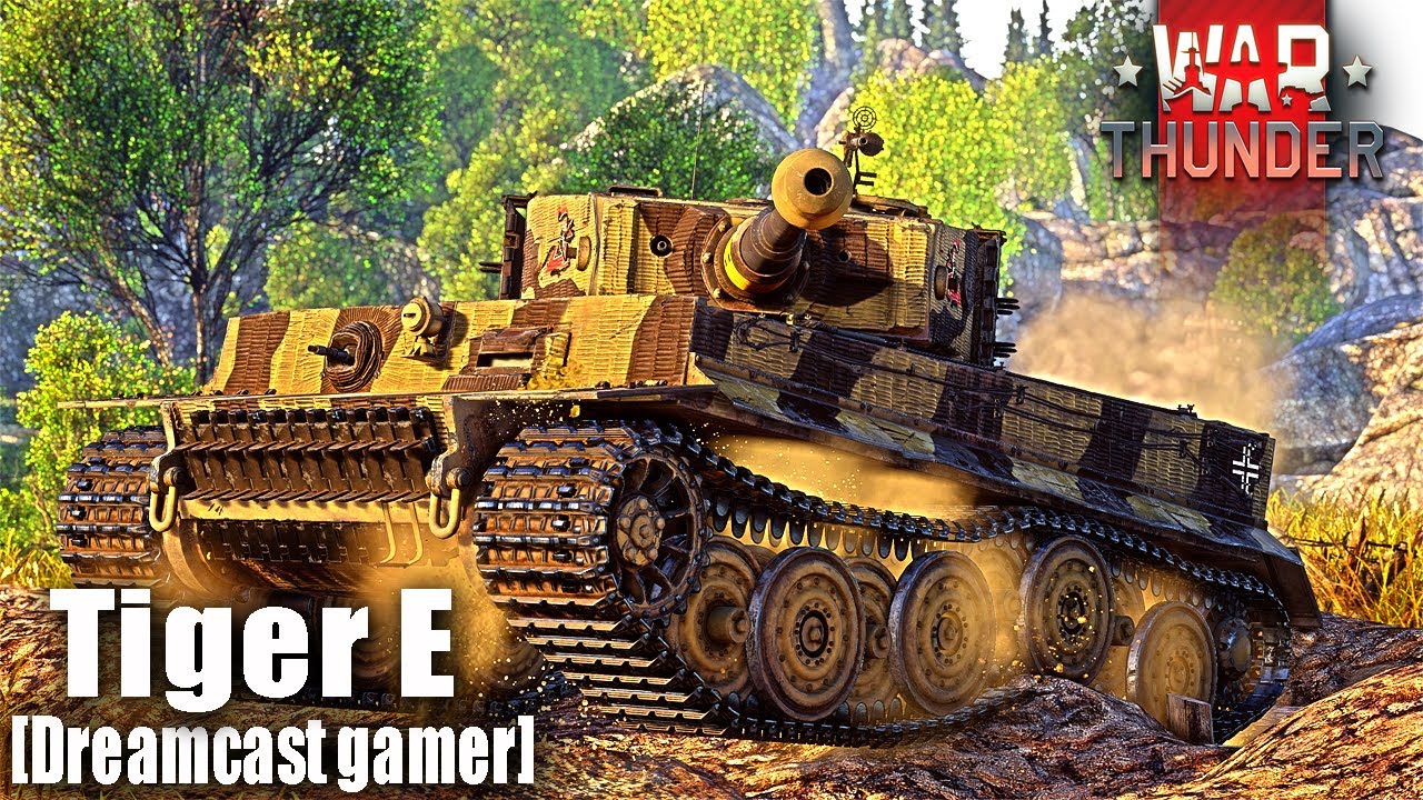 [Dreamcast gamer]War Thunder: รีวิว Tiger E เสือE [4K]
