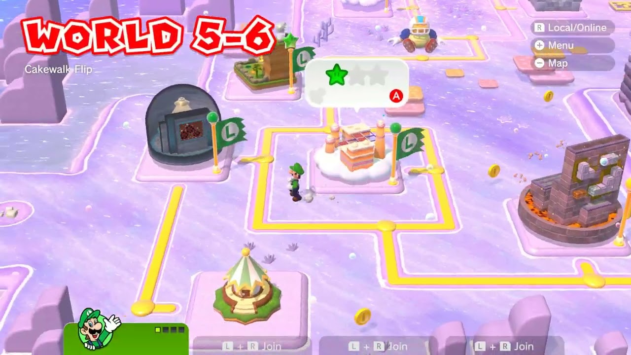 Super Mario 3D World 4K Test