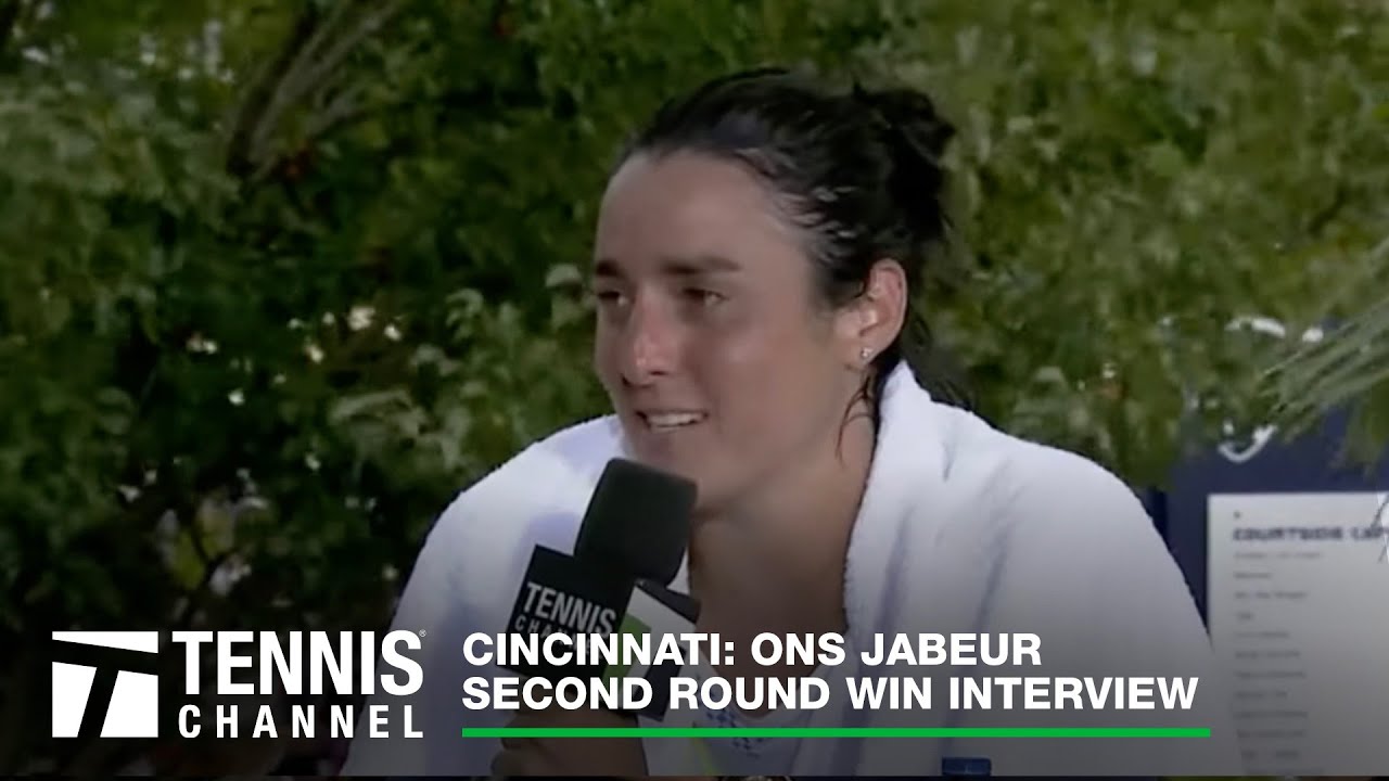Ons Jabeur Inspired by Venus Williams; Cincinnati 2R Win