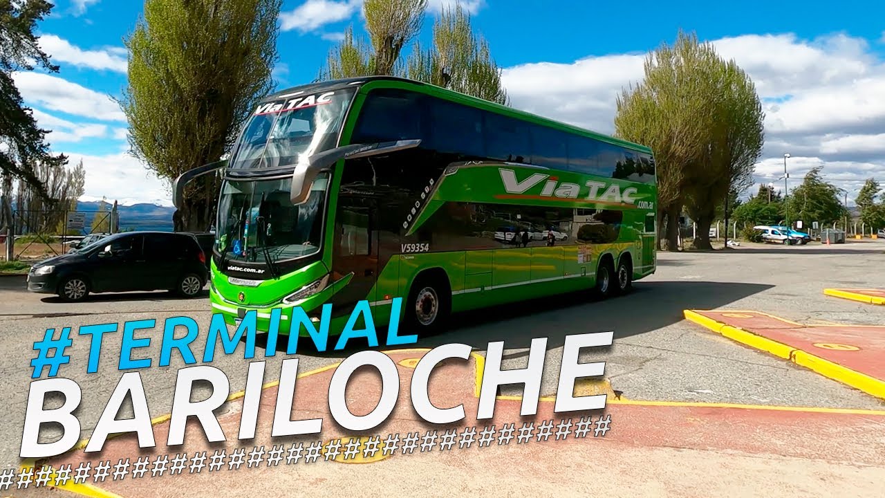 Recorriendo LA ESTACION DE TREN Y MICROS DE BARILOCHE I PATAGONIA I ARGENTINA I 4K Walking Tour VLOG