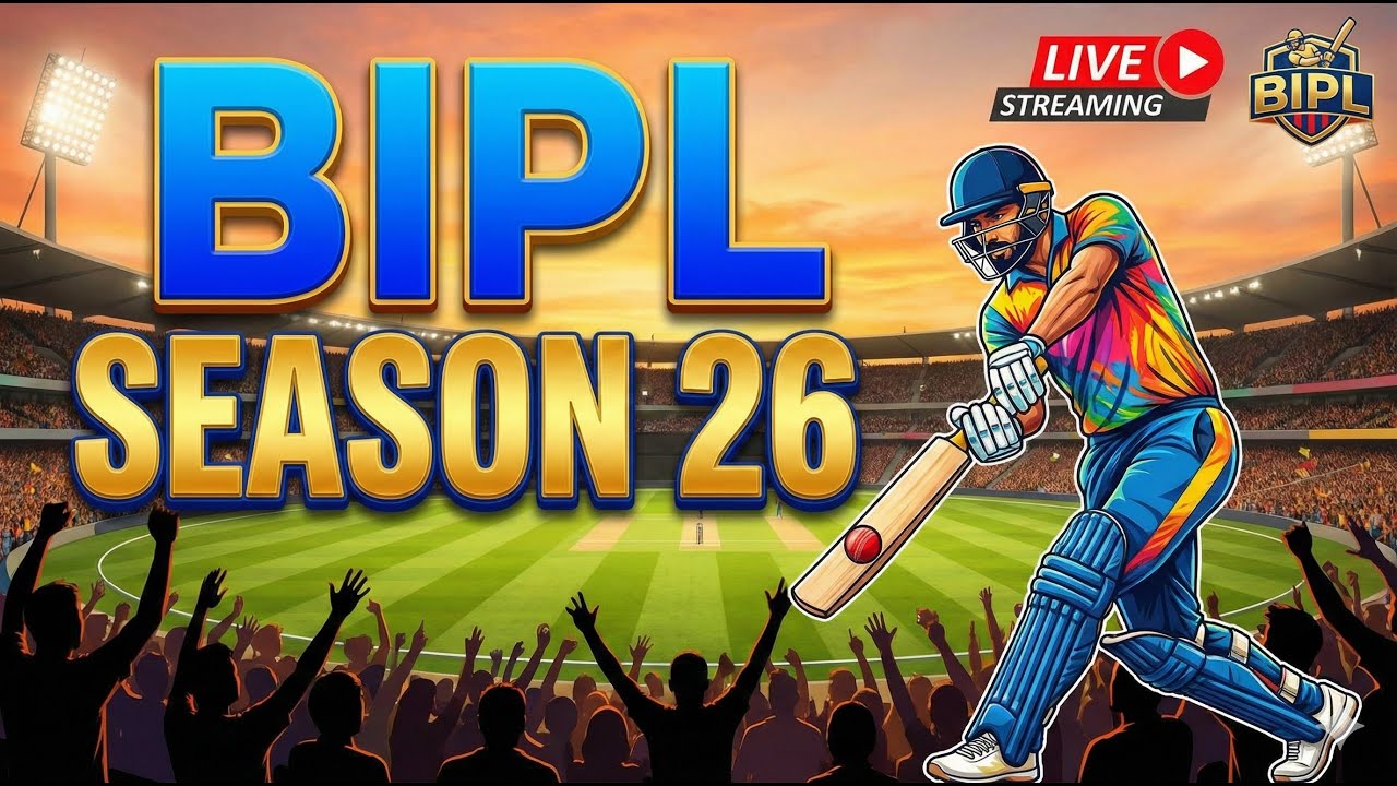 BIPL SEASON 26 - MATCH DAY 7 CRICKET 24 LIVE GAMEPLAY