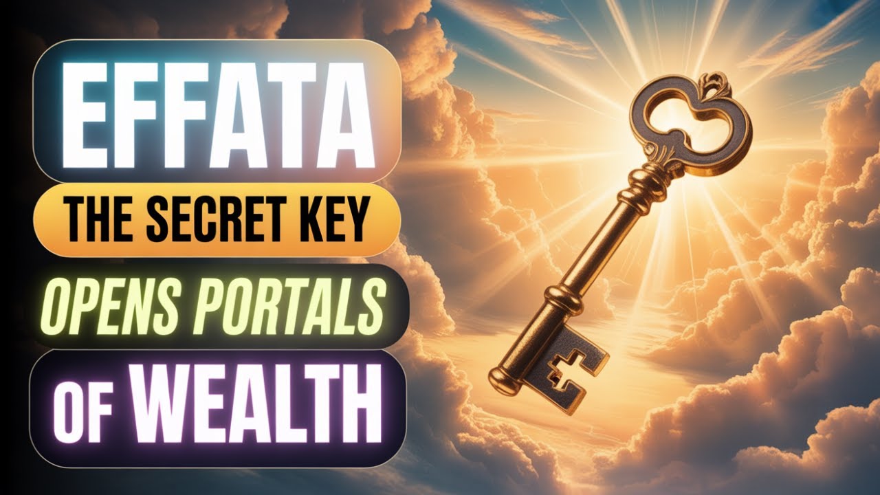 🌟THE SECRET KEY “EFFATA” THAT OPENS ALL DOORS TO INSTANT WEALTH IN YOUR LIFE💰