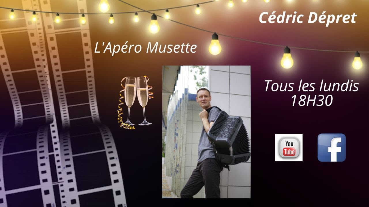 Cédric Dépret -  Apéro musette - 10 octobre 2022