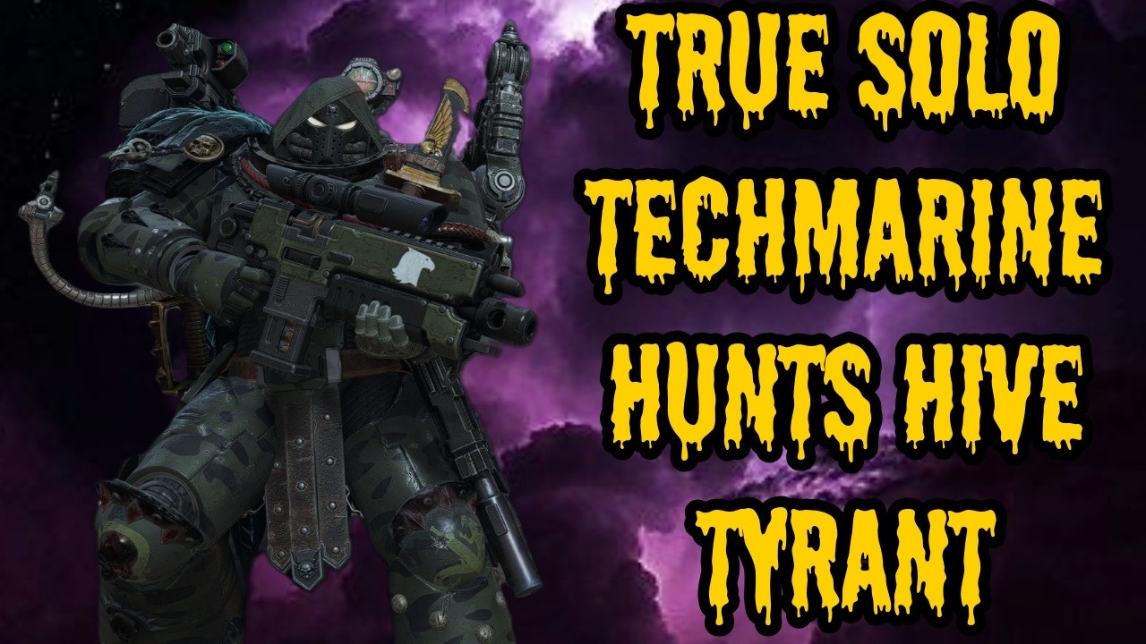True Solo Techmarine vs Hive Tyrant | The Omnissiah’s Wrath – Space Marine 2