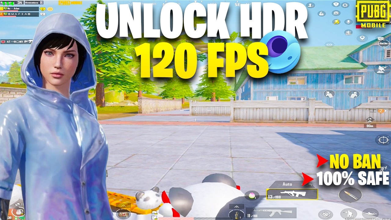 HOW TO UNLOCK HDR 120 FPS IN GAMELOOP PUBG MOBILE | NO BAN | NO LAG | LEGAL METHOD💯