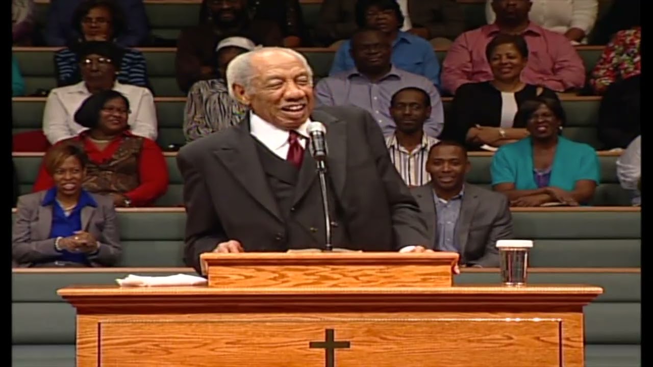 A  Louis Patterson Jr. Preaching at Shiloh Church Jacksonville
