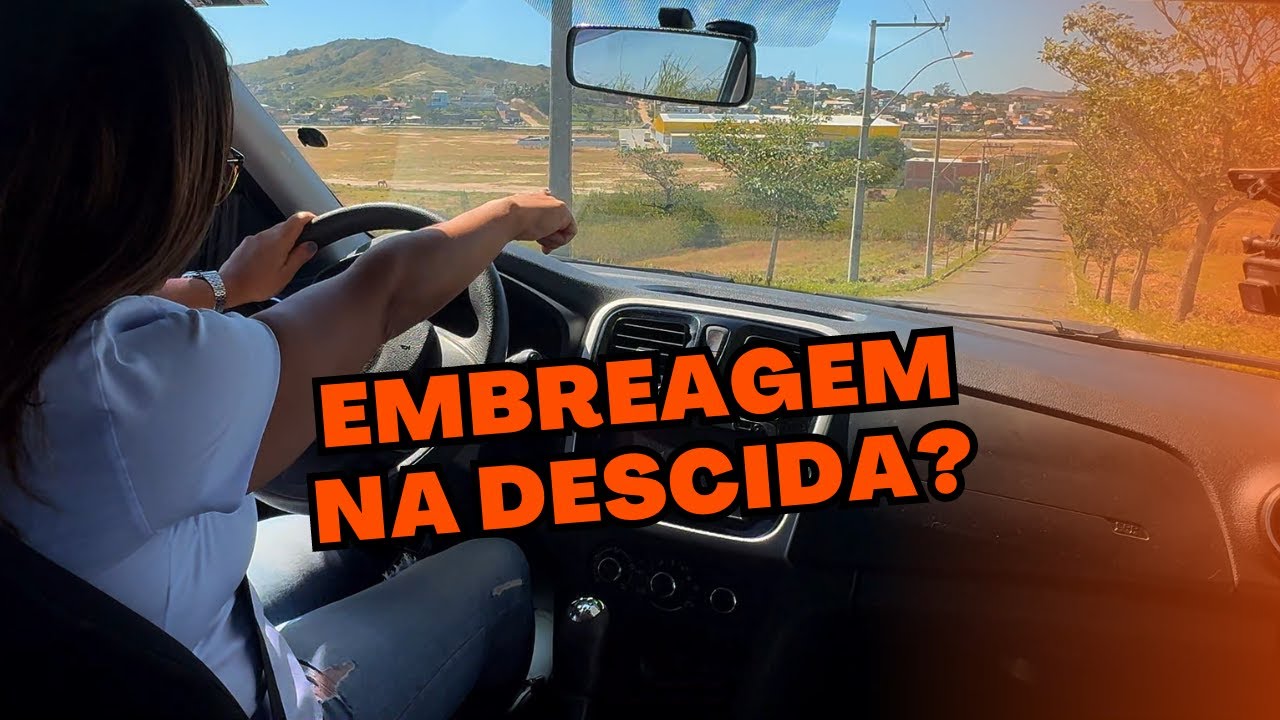 PODE USAR SÓ O FREIO NA DESCIDA?