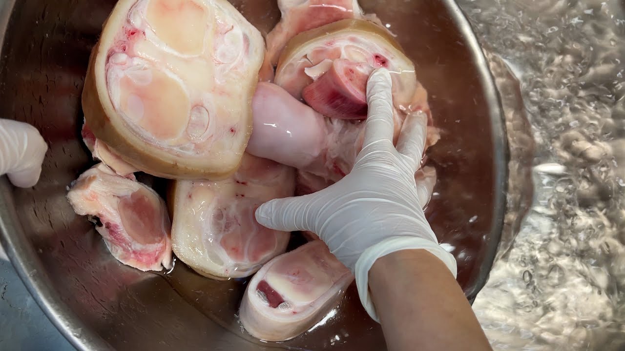 사골우족탕 잡내 없이 맛있게 끓이는 방법 | 보양식