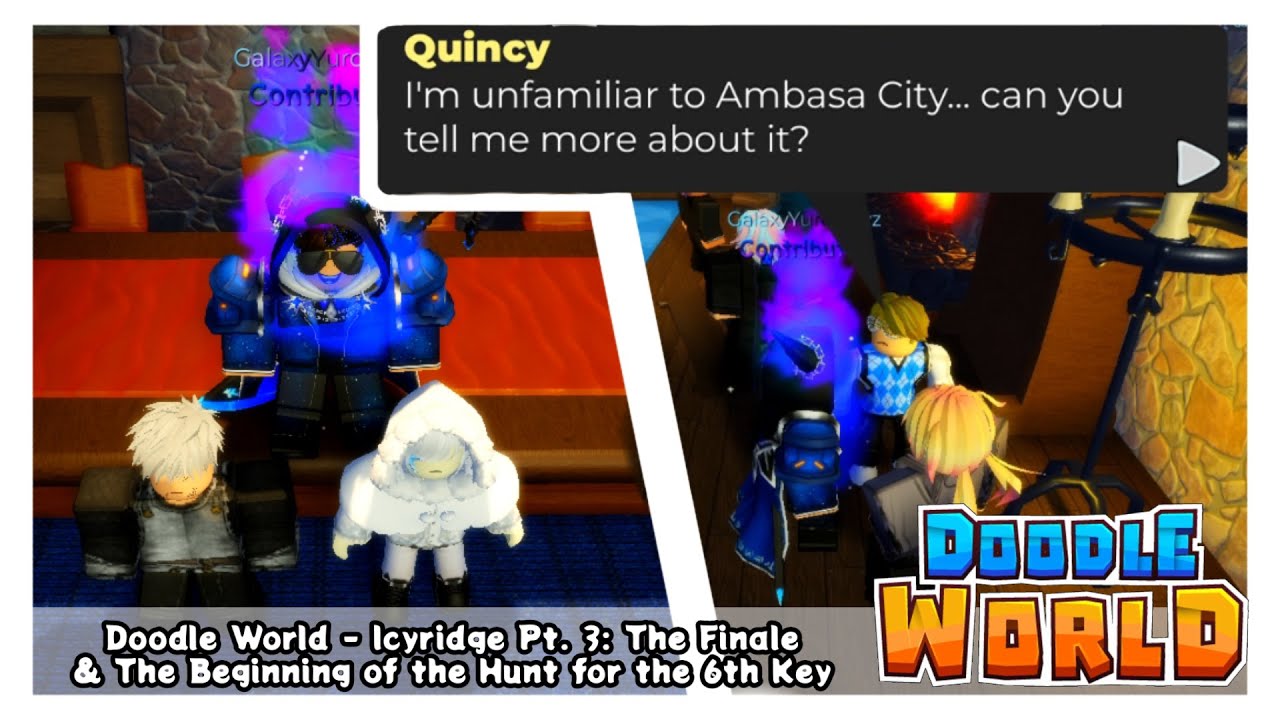 Doodle World - Icyridge Pt.  3: The Finale & The Beginning of the Hunt for the 6th Key