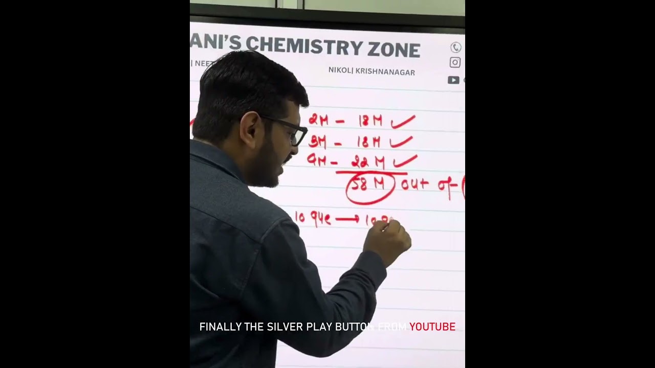 From Chalkboard to Silver Play Button: A Chemistry Teacher’s Journey Since 2010 .