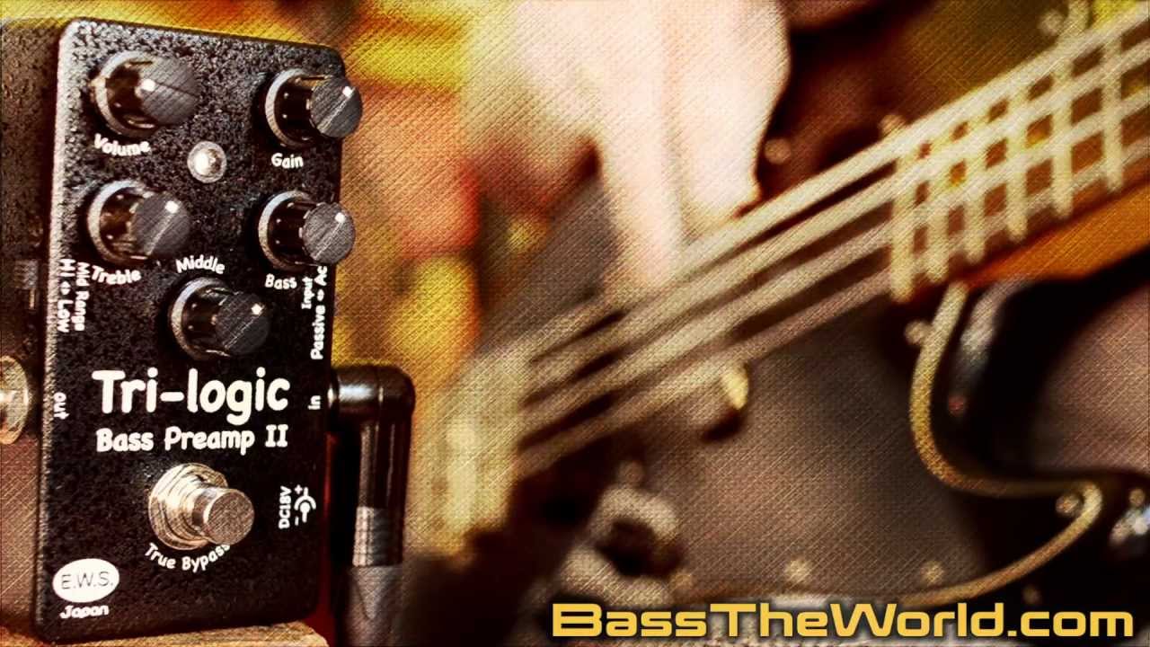 E.W.S. TRI-LOGIC BASS PREAMP II | BassTheWorld.com